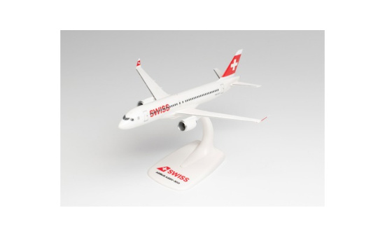 Herpa 613323 Swiss International Air Lines Airbus A220-300 HB-JCQ 1:200