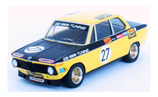 Trofeu RRDE31 BMW 2002, No.27, GS BMW Tuning, Vergölst, 6h Nürburgring, D.Basche/J.Barth, 1972 1:43