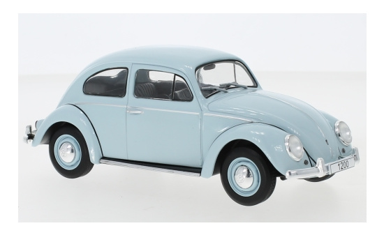 WhiteBox 124055 VW Käfer, hellblau, 1960 1:24