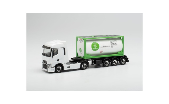 Herpa 941471 Renault T Tankcontainer-Sattelzug 