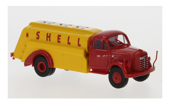 Brekina 43026 Borgward B 4500 Tankwagen, Shell, 1950 1:87