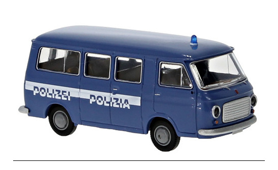 Brekina 34414 Fiat 238 Bus, Polizia - Polizei, 1966 1:87