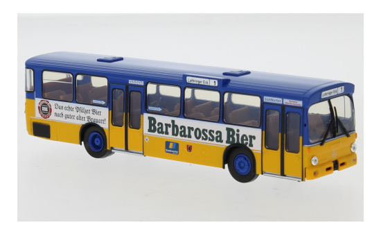 Brekina 50802 Mercedes O 305 Stadtbus, Kaiserslautern - BBK, 1972 1:87