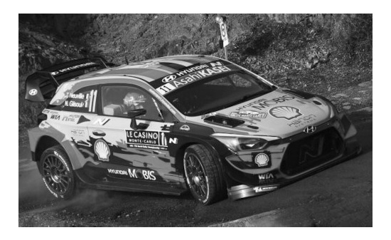 IXO 18RMC067A Hyundai i20 Coupe WRC, No.11, Rallye WM, Rallye Monte Carlo, T.Neuville/N.Gilsoul, 2020 1:18