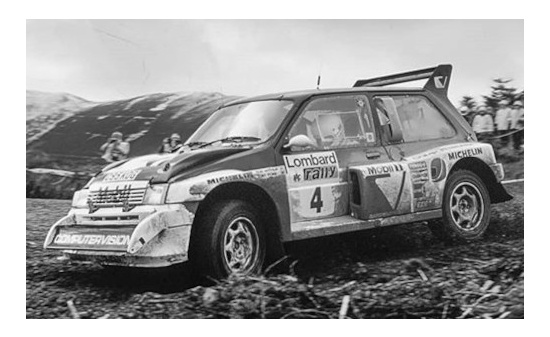 IXO 18RMC068B20 MG Metro 6R4, RHD, No.4, RAC Rally, T.Pond/R.Arthur, 1986 1:18