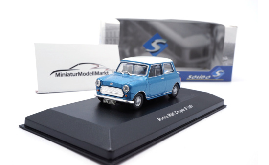 Solido S4300400 Morris Mini Cooper S - Blau - 1967 1:43