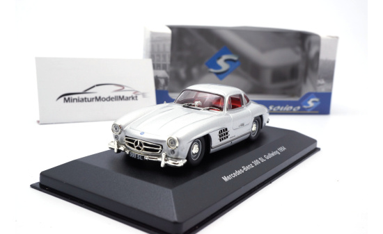 Solido S4301100 Mercedes-Benz 300SL Gullwing Silber - 1954 1:43