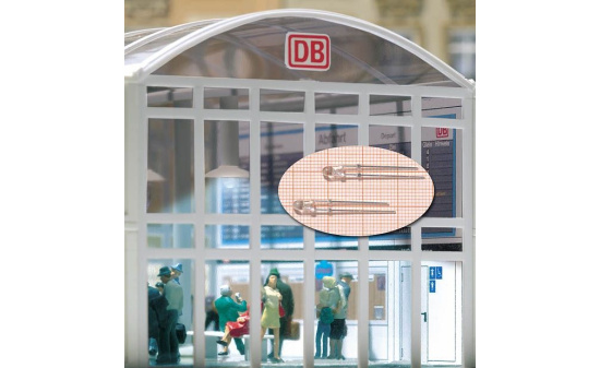 Busch 5987 2 LEDs weiß - Vorbestellung 1:160