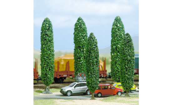 Busch 6228 5 Silberpappeln N/Z - Vorbestellung 1:160