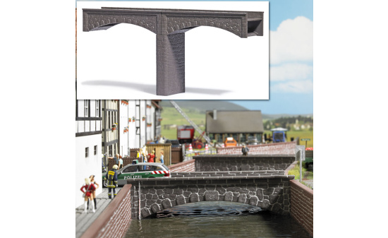 Busch 7019 Steinbrücke - Vorbestellung 1:160