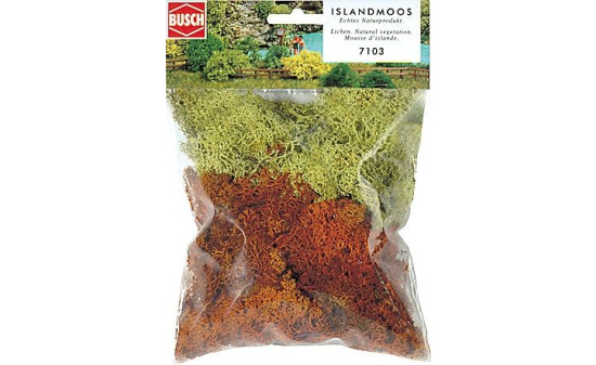 Busch 7103 Islandmoos,gelb/braun - Vorbestellung 1:160