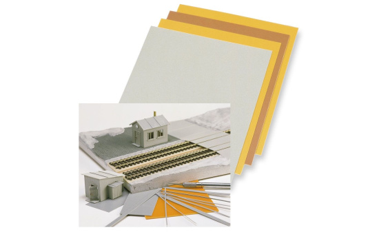 Busch 7203 Kunststoffplatten - Vorbestellung 1:160
