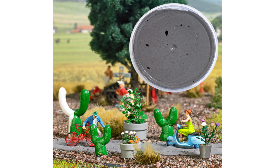 Busch 7556 Modellbau Knete grau - Vorbestellung 1:160