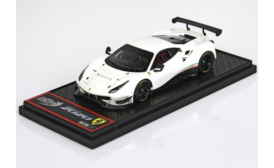 BBR BBRC238C1 Ferrari 488 GT3 2020 - Bianco Italia 1:43