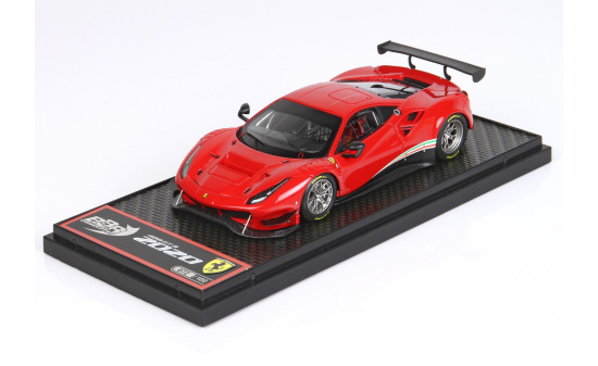 BBR BBRC238RS Ferrari 488 GT3 2020 - Rosso Corsa 322 1:43