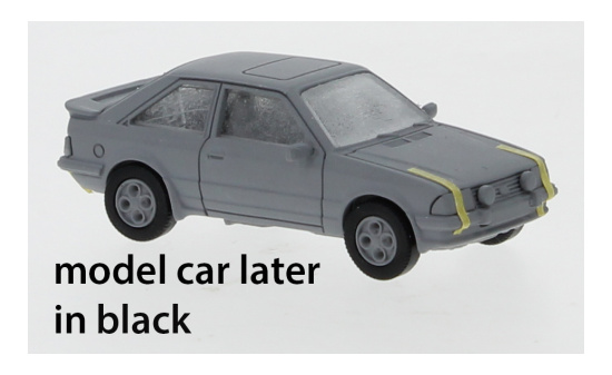 PCX87 PCX870089 Ford Escort MK III XR3, schwarz, 1981 1:87