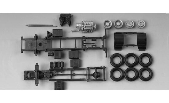 Herpa 082167 Zugmaschinen-Fahrgestell Scania Hauber 2-achs
Inhalt: 2 Stück 1:87