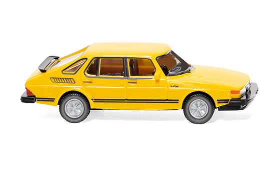 Wiking 021501 Saab 900 Turbo - verkehrsgelb 1:87