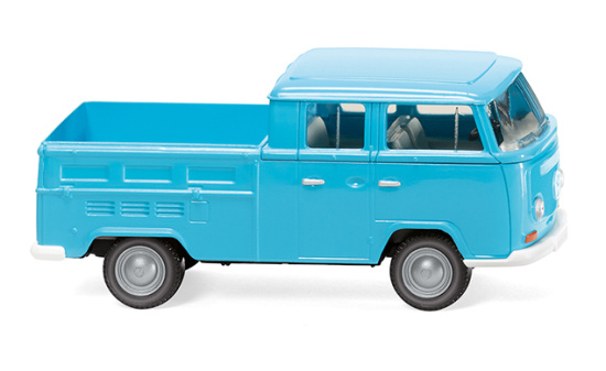 Wiking 031404 VW T2 Doppelkabine - eisblau 1:87