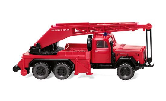 Wiking 086149 Feuerwehr - Kranwagen KW 15 (Magirus Uranus) 1:87