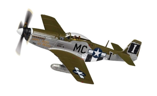 Corgi AA27706 North American P-51D Mustang, 44-13761 / MC-I - 'Happy Jack's Go Buggy' - Capt. Jack M Ilfrey - 79th FS / 20th FG - Kings Cliffe -, 1944 1:72