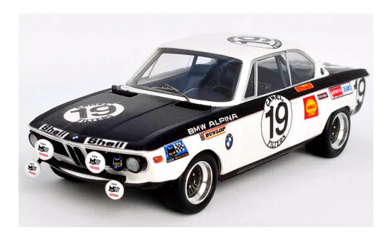 Trofeu RRBE30 BMW 2800 CS (E9), No.19, BMW Alpina, 24h Spa Francorchamps , R.Mathay/J.Xhenceval, 1971 1:43
