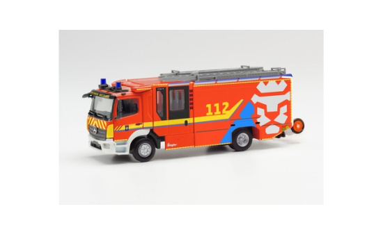 Herpa 096423 Mercedes-Benz Atego `13 Ziegler Z-Cab Feuerwehr Luxemburg - Vorbestellung 1:87