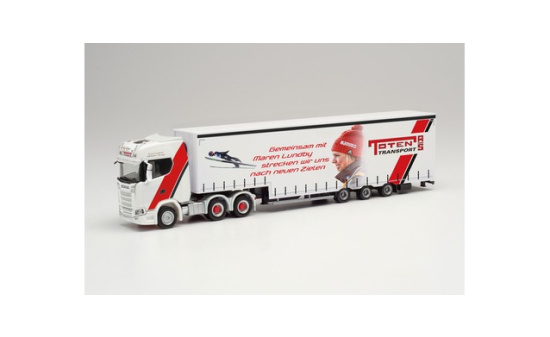 Herpa 313988 Scania CS 20 HD 6×4 Meusburger-Sattelzug 