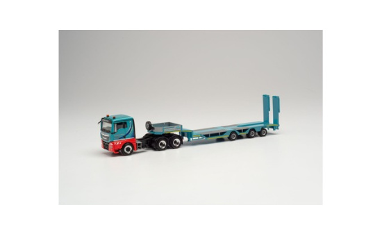 Herpa 314022 MAN TGX XL 6×4 Tieflade-Sattelzug 