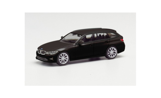 Herpa 420839-002 BMW 3er Touring, brillantschwarz 1:87