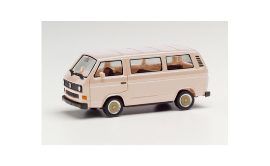 Herpa 420914-002 VW T3 Bus mit BBS-Felgen, beige 1:87