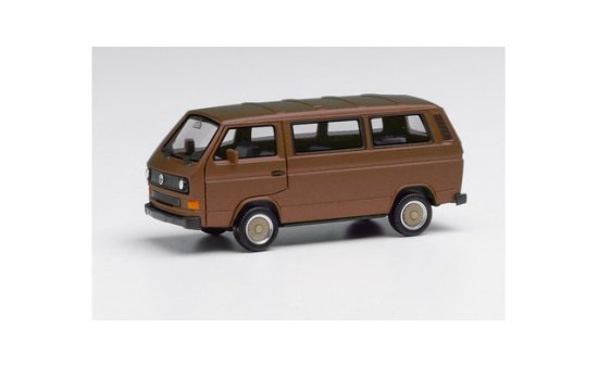 Herpa 430876-002 VW T3 Bus mit BBS-Felgen, bronze metallic 1:87