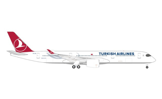 Herpa 535465 Turkish Airlines Airbus A350-900 TC-LGA - Vorbestellung 1:500