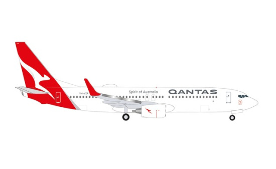 Herpa 535502 Qantas Boeing 737-800 VH-VZR Coral Bay 1:500
