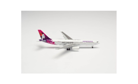 Herpa 535557 Hawaiian Airlines Airbus A330-200 N361HA Hoku Mau - Vorbestellung 1:500