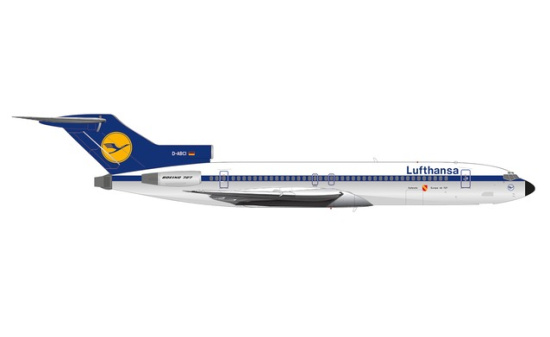 Herpa 571326 Lufthansa Boeing 727-200 - 50th Anniversary of 727-200 introduction at Lufthansa D-ABCI Karlsruhe - Vorbestellung 1:200