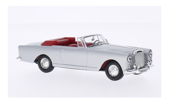 Lucky Die Cast 43214SILVER Bentley Continental S2 DHC Pack Ward, silber, 1961 1:43