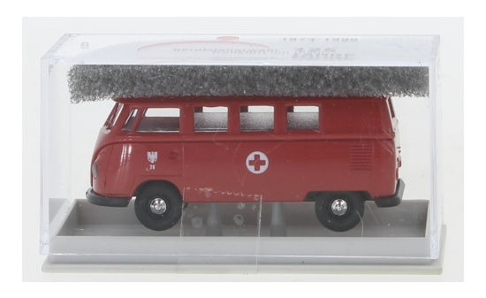 Brekina 90956 VW T1b Kombi --Archivmodell aus den 90er-Jahren--, Feuerwehr Frankfurt / Main, Boxdruck , 1960 1:87