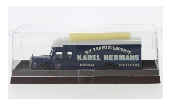 Brekina 95588 Mercedes O 6600 Möbelwagen --Archivmodell aus 90er-Jahren--, Karel Hermans, 1950 1:87