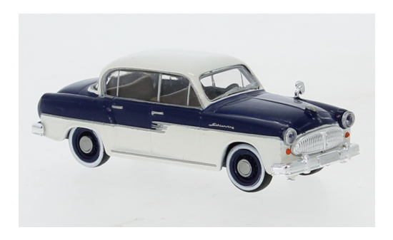 Brekina BRE27472 Sachsenring P 240 - dunkelblau , weiss - Vorbestellung 1:87