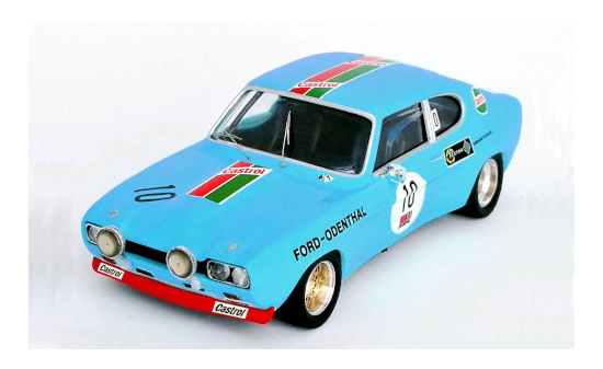 Trofeu RRDE34 Ford Capri MkI RS 2600, No.10, Ford-Odenthal, 24h Nürburgring, W.Odenthal/G.Schüler, 1972 1:43