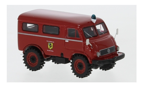 BoS-Models 87755 Mercedes Unimog 402 - Feuerwehr Klosters - 1956 1:87