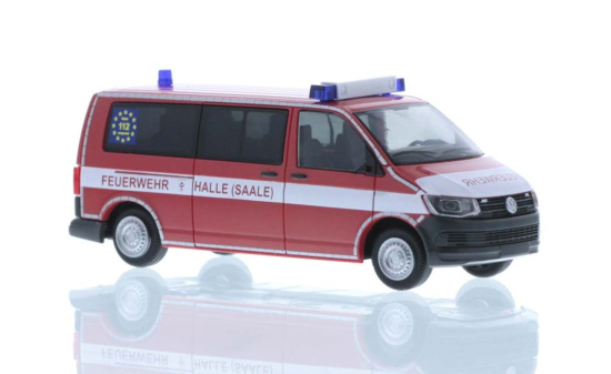 Rietze 53705 Volkswagen T6 Feuerwehr Halle/Saale, 1:87 1:87