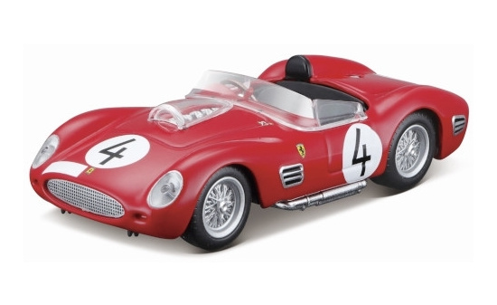Bburago 18-36307 Ferrari 250 TR, RHD, No.4, Scuderia Ferrari, 1000km Nürburgring, O.Gendebien/P.Hill, 1959 1:43