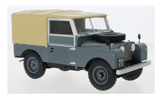 MCG 18178 Land Rover Series I, grau/matt-beige, RHD, 1957 1:18