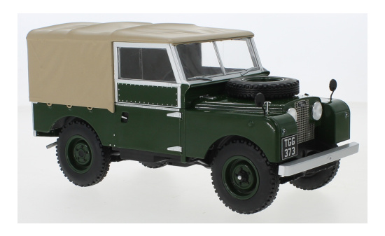 MCG 18179 Land Rover Series I, dunkelgrün/matt-beige, RHD, 1957 1:18