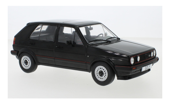 MCG 18202 VW Golf II GTI, schwarz, 5-trg., 1984 1:18