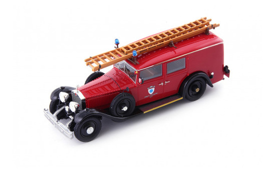 Autocult 12013 Rolls Royce Phantom II Feuerwehr, rot 1:43