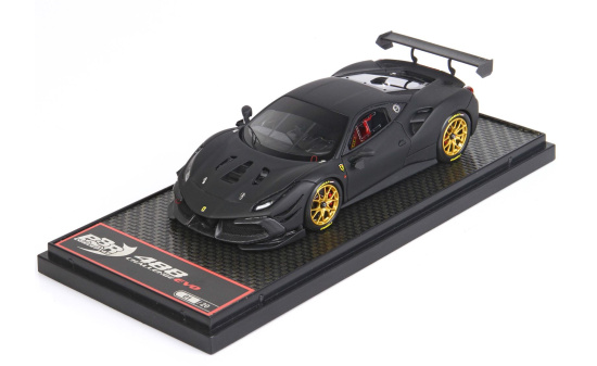 BBR BBRC237MB1 Ferrari 488 Challenge 2020 EVO - matt Black wheels gold 1:43