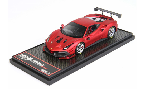 BBR BBRC237G Ferrari 488 Challenge 2020 EVO - matt rosso Fuoco 1:43